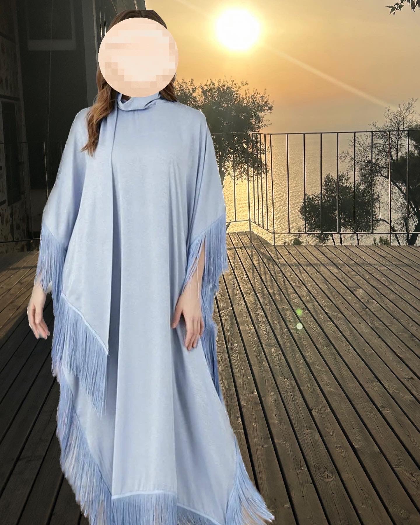 Fringe Tassel Kaftan