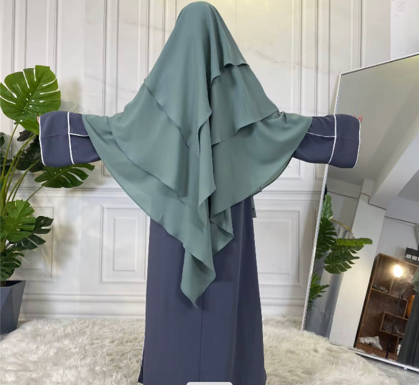 THREE LAYERED KHIMARS