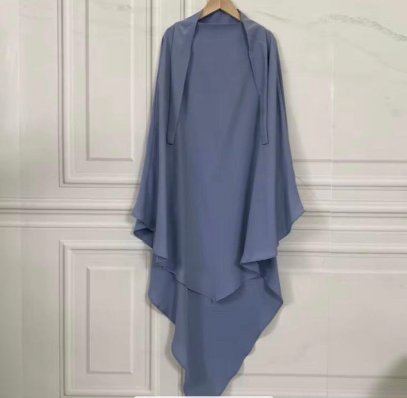 NIDA SINGLE LAYER KHIMAR