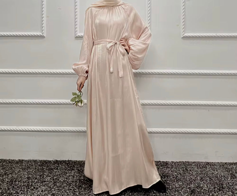 Organza closed dress