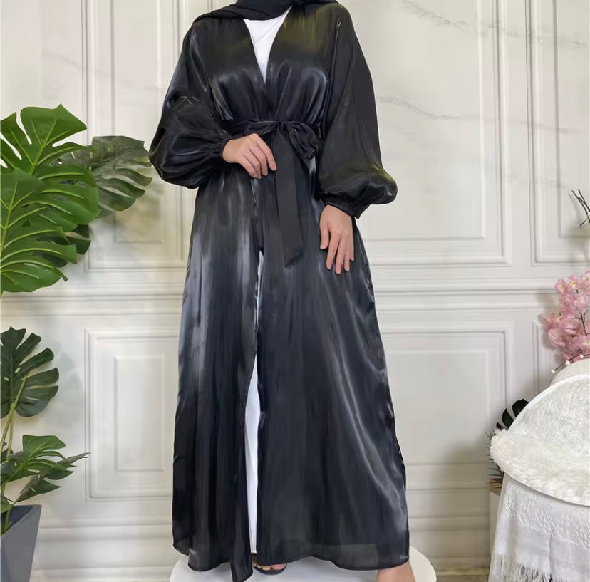 ORGANZA OPEN ABAYA