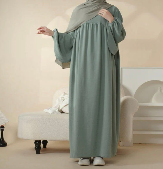 PLUS SIZE CREPE ABAYA