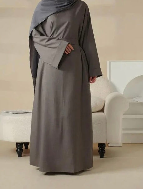 LINEN CLOSED ABAYA (100% LINEN)