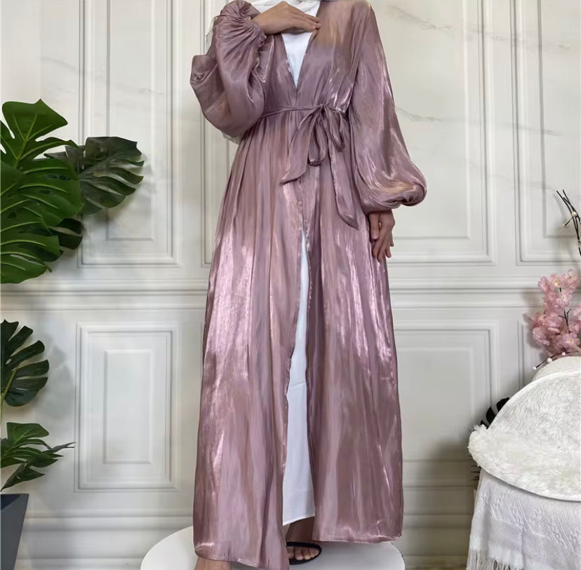 ORGANZA OPEN ABAYA
