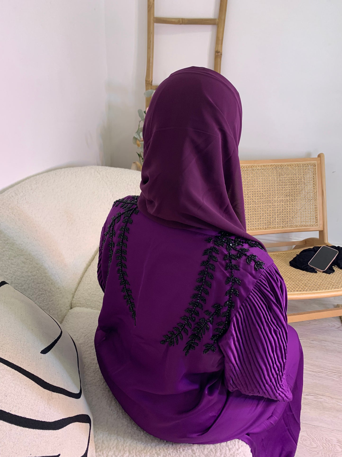 ANYA EMBELLISHED ABAYA