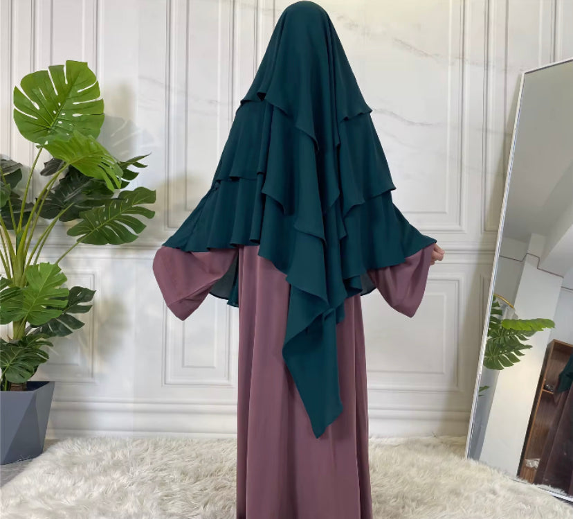 THREE LAYERED KHIMARS