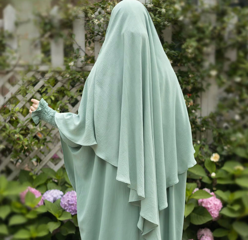 NIDA SINGLE LAYER KHIMAR
