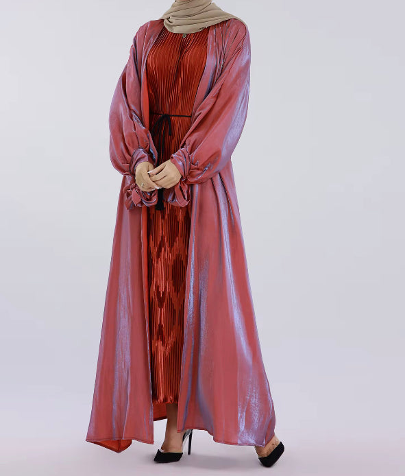 ORGANZA OPEN ABAYA