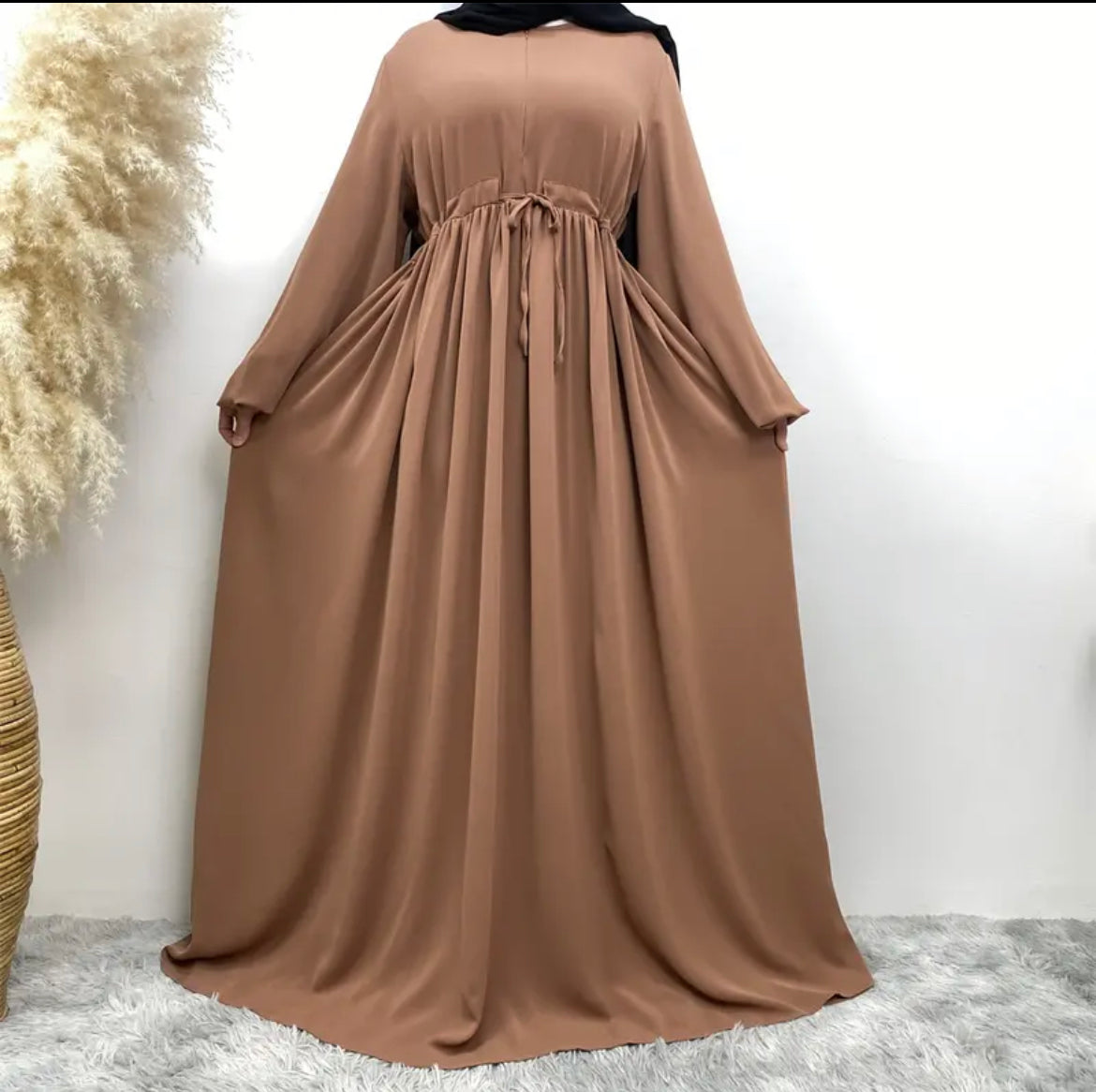Single Layered Abaya Dress