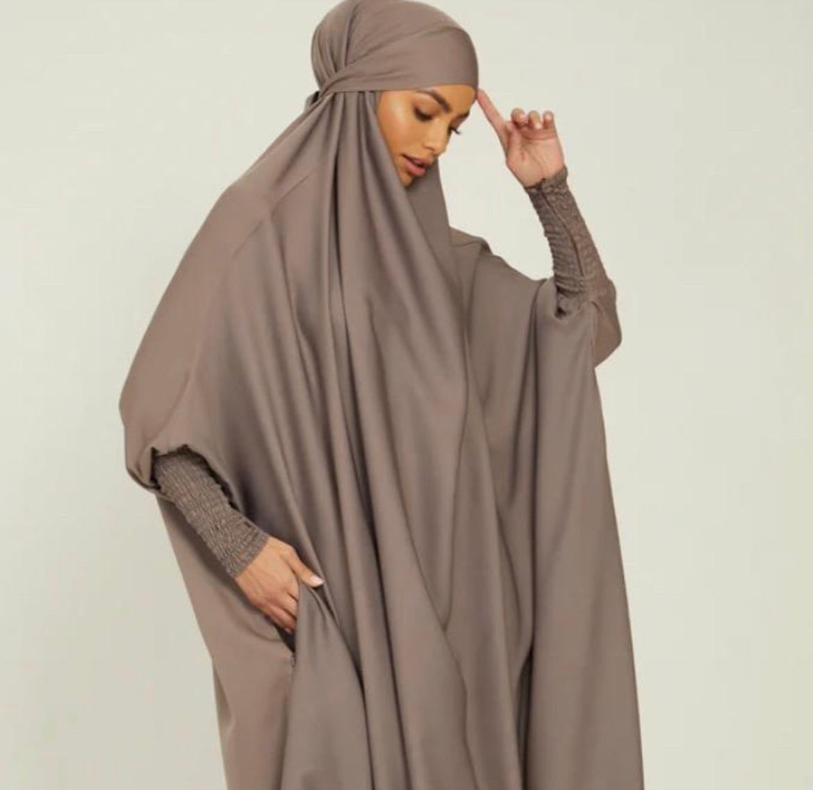 ONE PIECE NIDA SATIN JILBABS