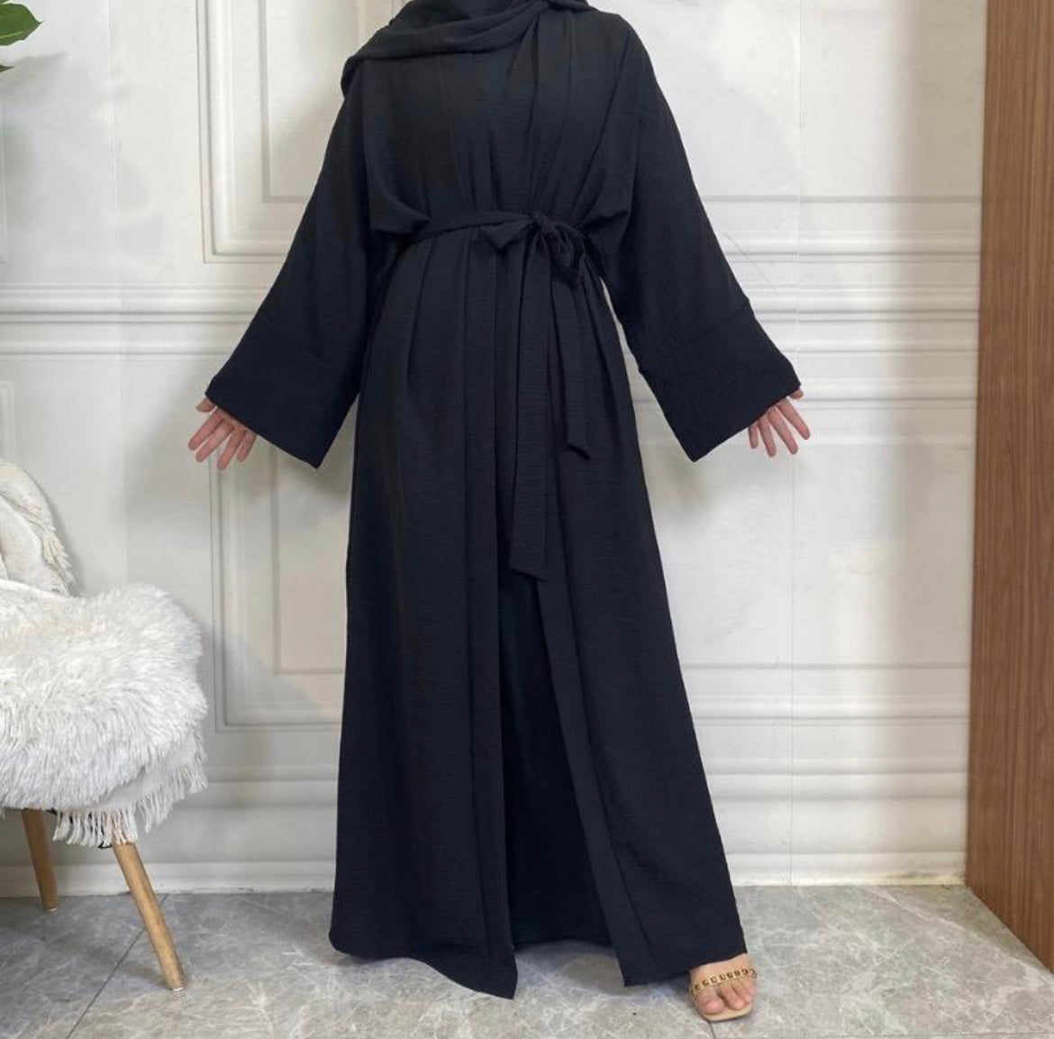 ARWA TWO PIECE ABAYA SET