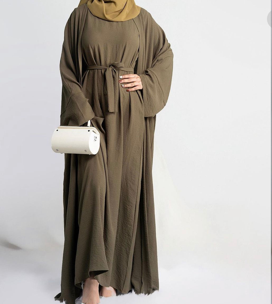 ARWA TWO PIECE ABAYA SET