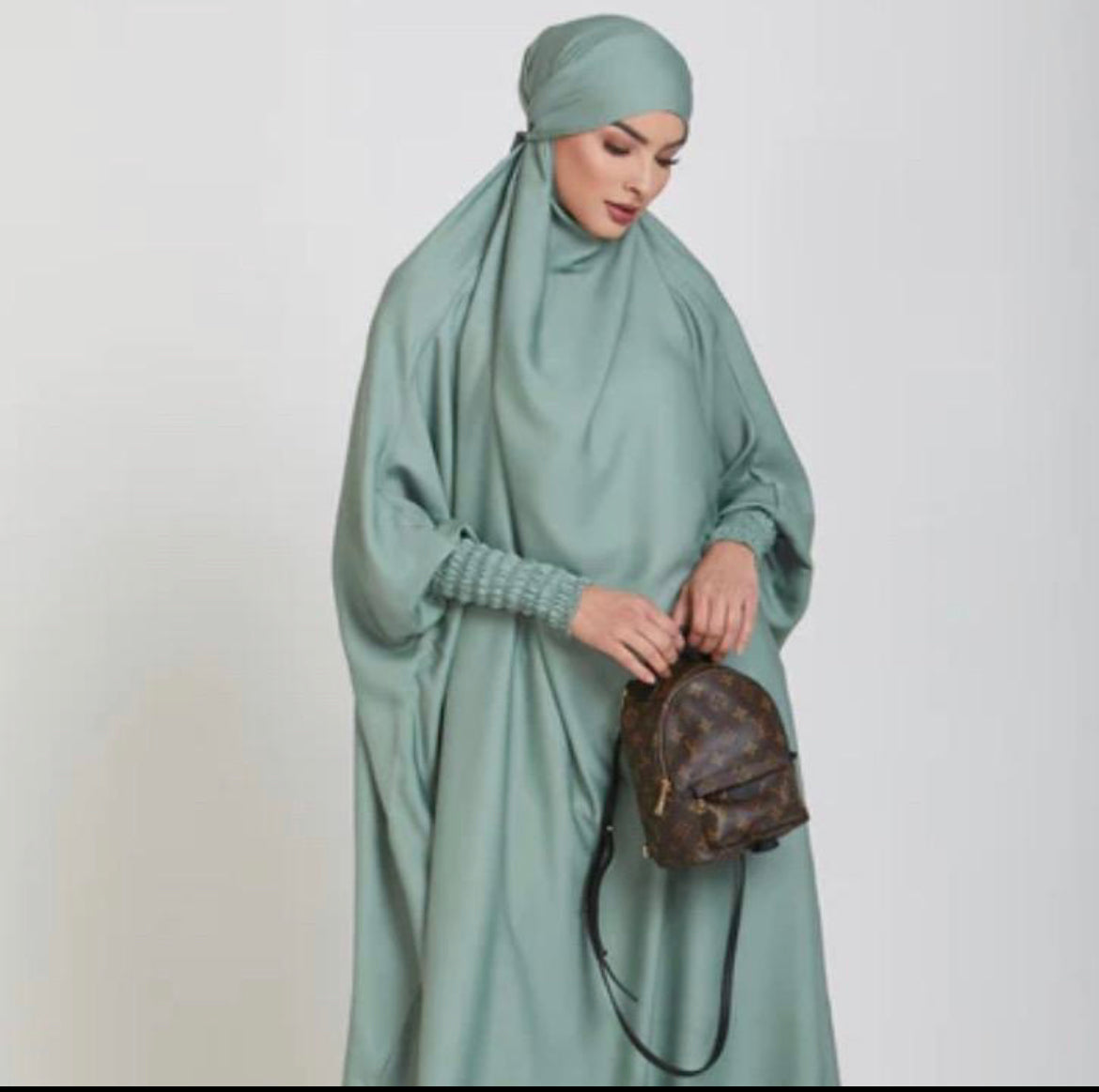 ONE PIECE NIDA SATIN JILBABS