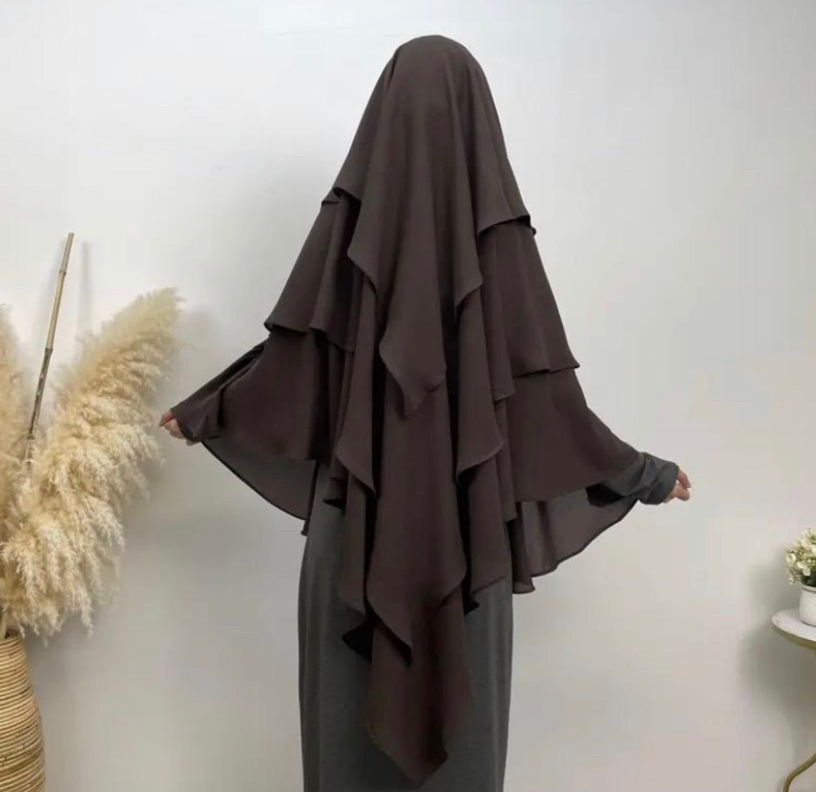 THREE LAYERED KHIMARS