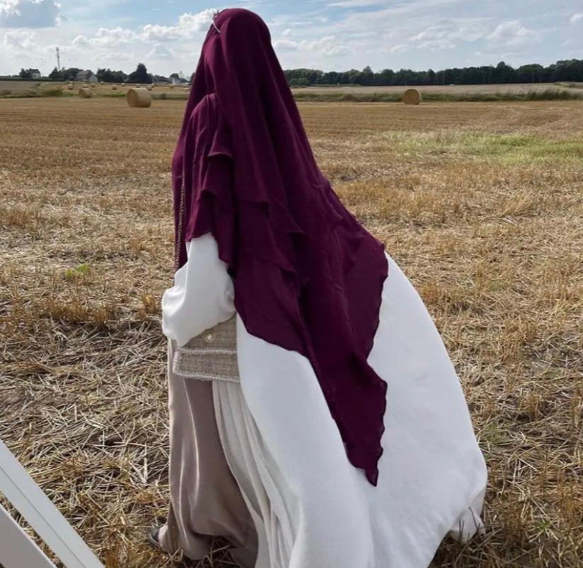 THREE LAYERED KHIMARS