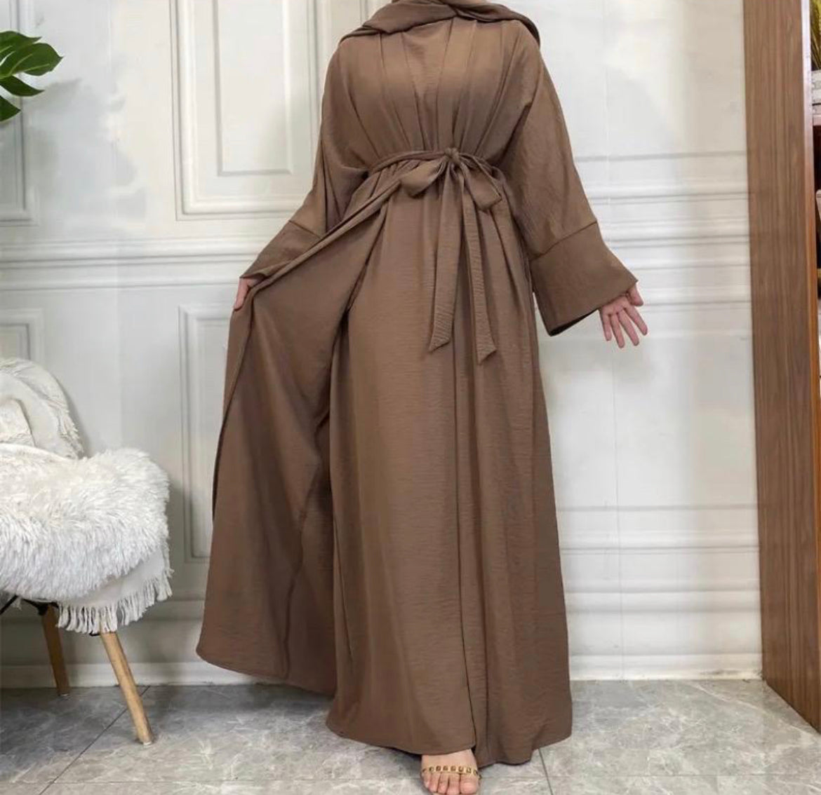 ARWA TWO PIECE ABAYA SET