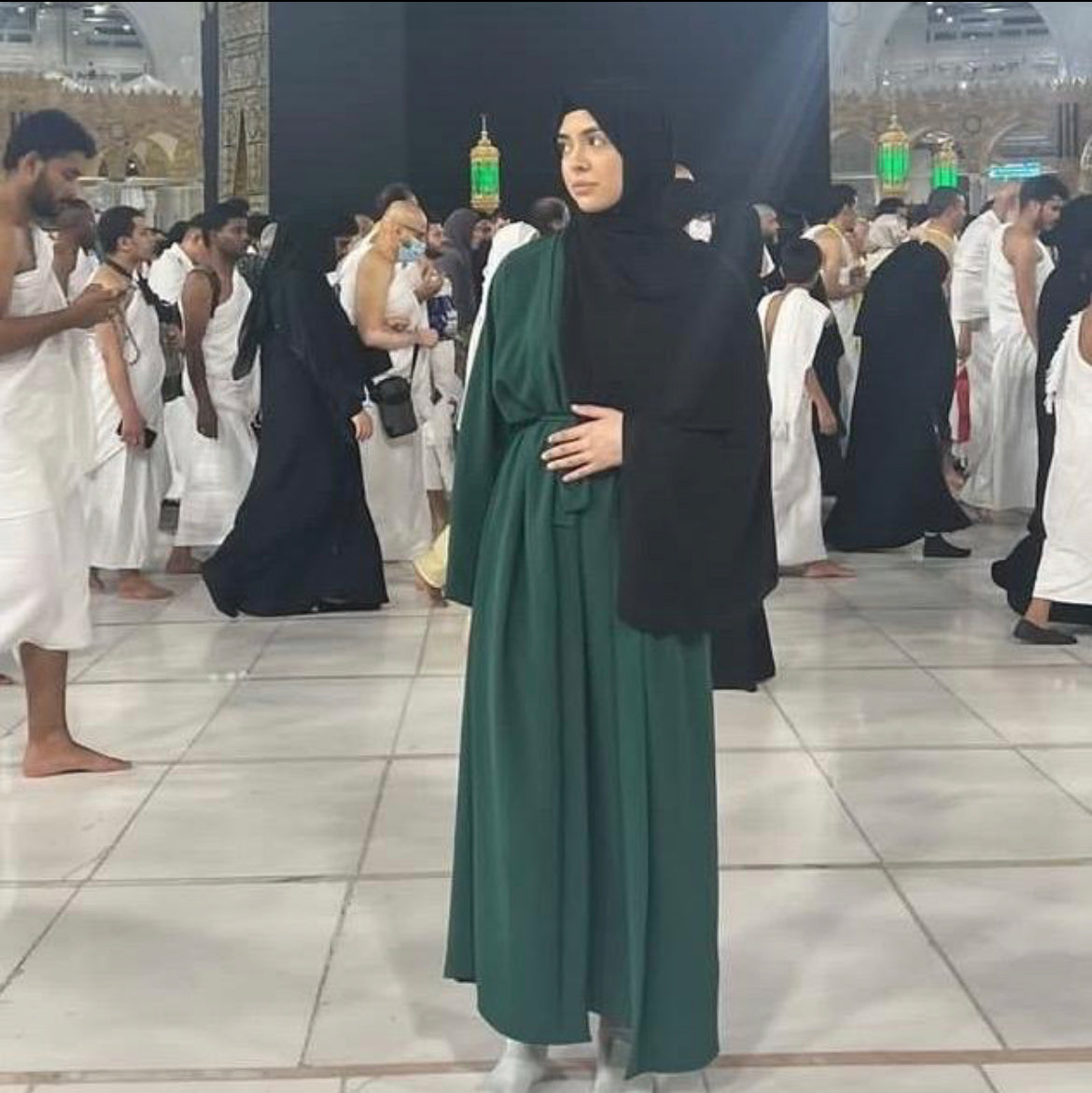 ARWA TWO PIECE ABAYA SET