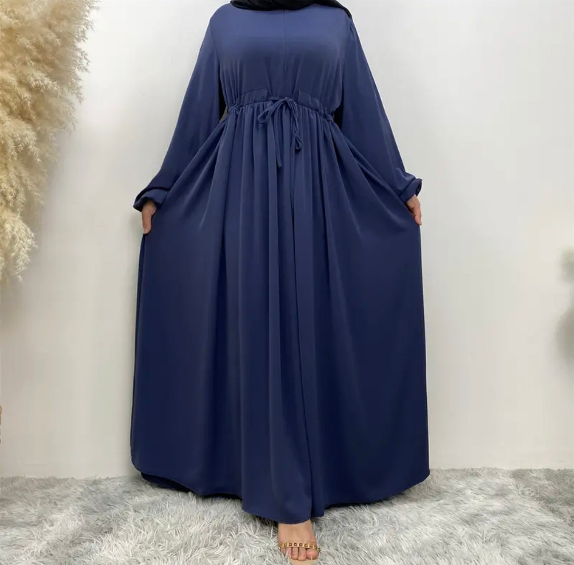 Single Layered Abaya Dress