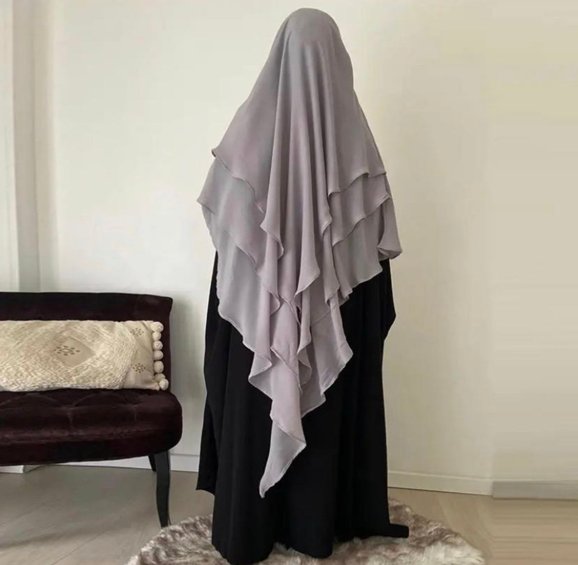 THREE LAYERED KHIMARS
