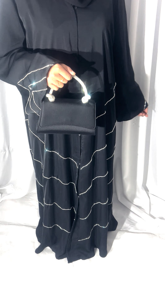 Embellished Open & Closed Abaya