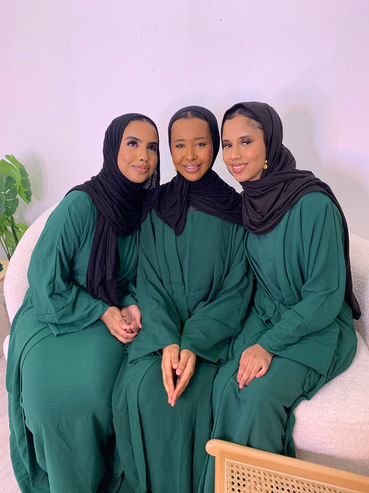 ARWA TWO PIECE ABAYA SET