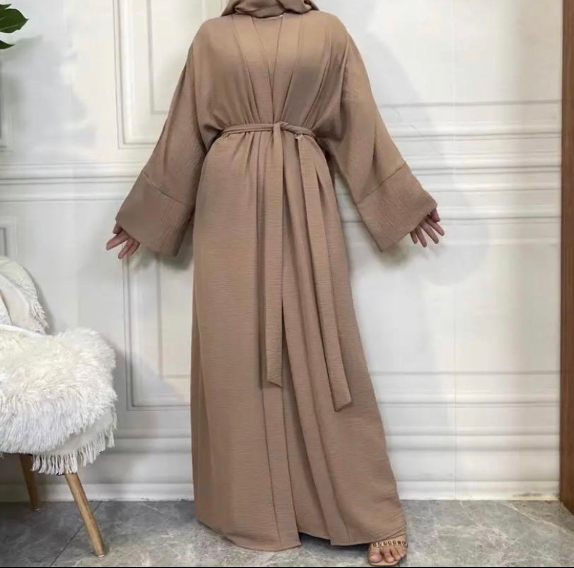 ARWA TWO PIECE ABAYA SET