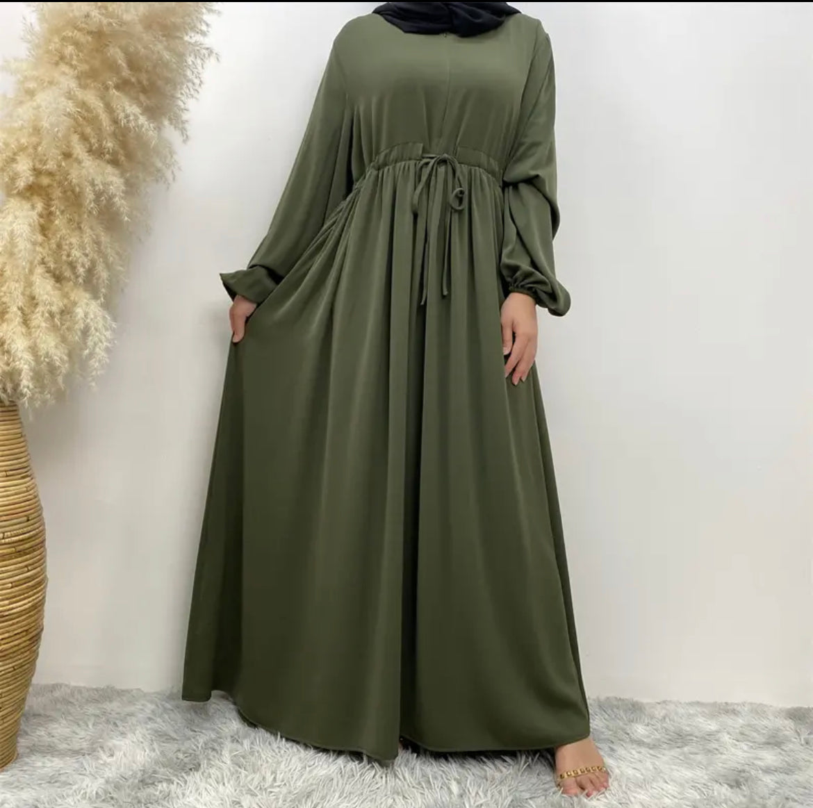 Single Layered Abaya Dress