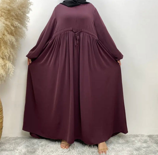 Single Layered Abaya Dress