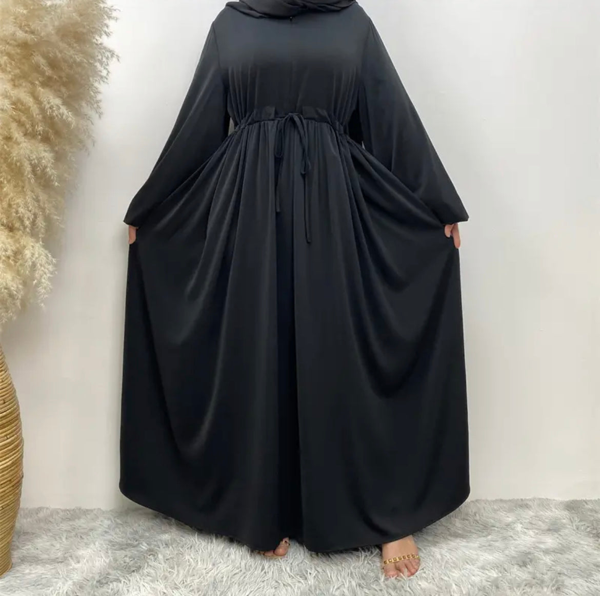 Single Layered Abaya Dress